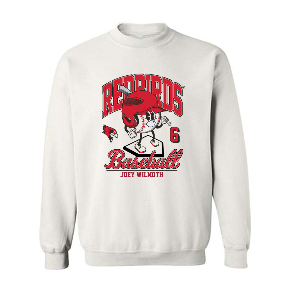 Illinois State - NCAA Baseball : Joey Wilmoth - Fashion Shersey Crewneck Sweatshirt-0