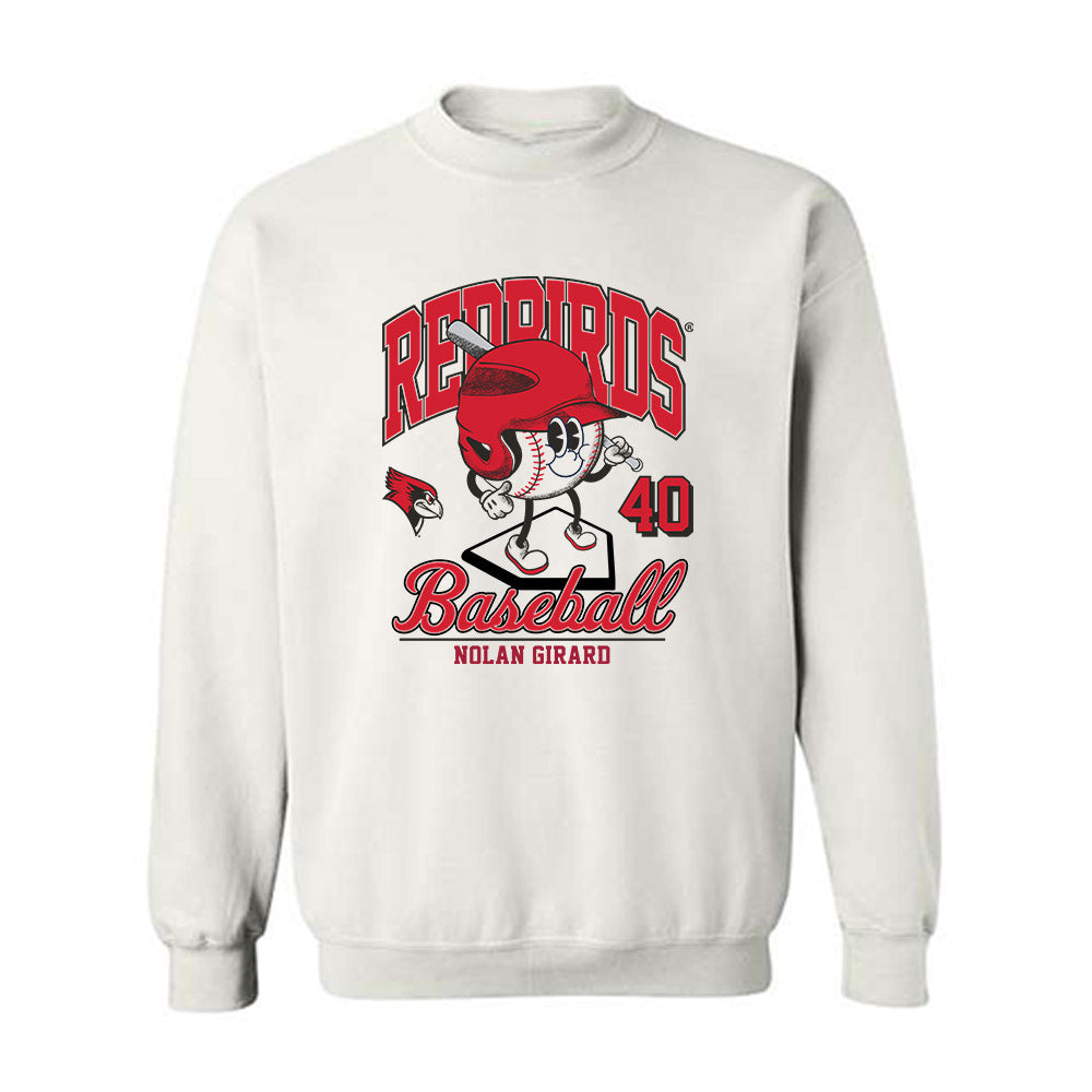 Illinois State - NCAA Baseball : Nolan Girard - Fashion Shersey Crewneck Sweatshirt-0
