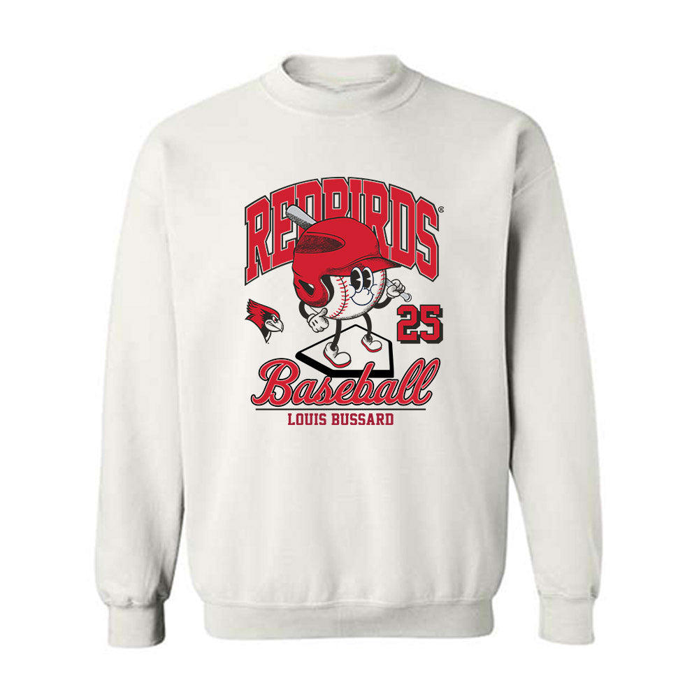 Illinois State - NCAA Baseball : Louis Bussard - Fashion Shersey Crewneck Sweatshirt-0