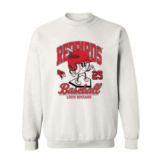 Illinois State - NCAA Baseball : Louis Bussard - Fashion Shersey Crewneck Sweatshirt-0