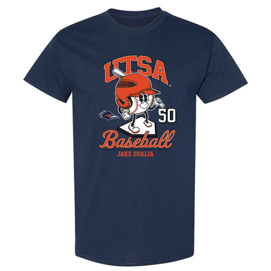 UTSA - NCAA Baseball : Jake Qualia - Fashion Shersey T-Shirt-0