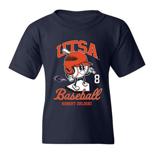 UTSA - NCAA Baseball : Robert Orloski - Fashion Shersey Youth T-Shirt-0