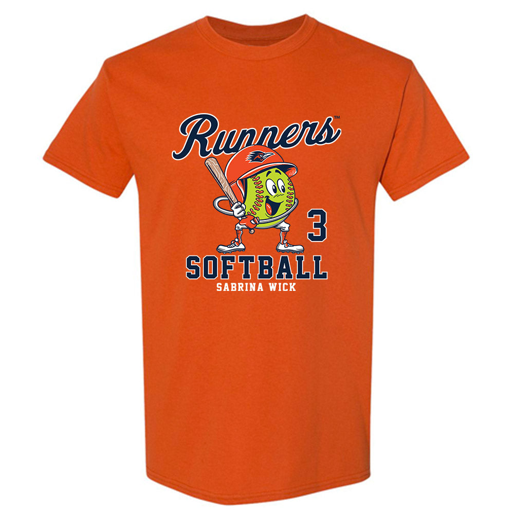 UTSA - NCAA Softball : Sabrina Wick - Fashion Shersey T-Shirt-0