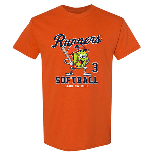 UTSA - NCAA Softball : Sabrina Wick - Fashion Shersey T-Shirt-0