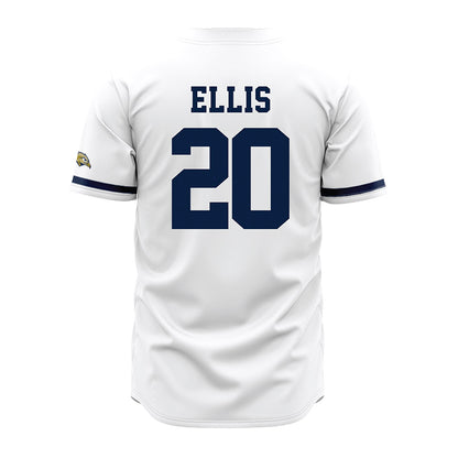 Oral Roberts - NCAA Baseball : Hudson Ellis - White Jersey-1