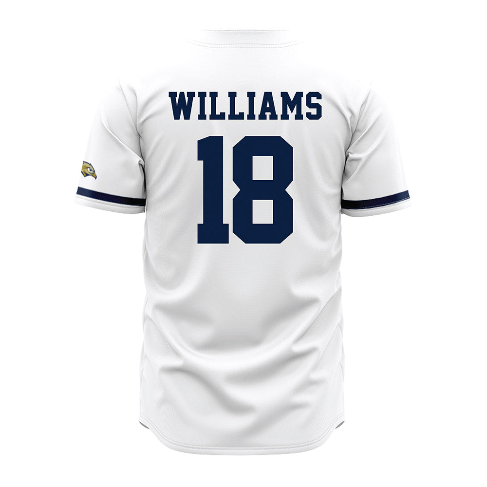 Oral Roberts - NCAA Baseball : Luke Williams - White Jersey-1