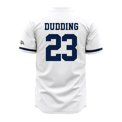 Oral Roberts - NCAA Baseball : Kole Dudding - White Jersey-1