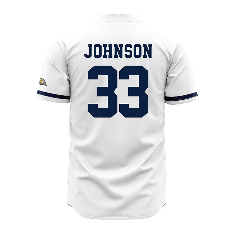 Oral Roberts - NCAA Baseball : Conner Johnson - White Jersey