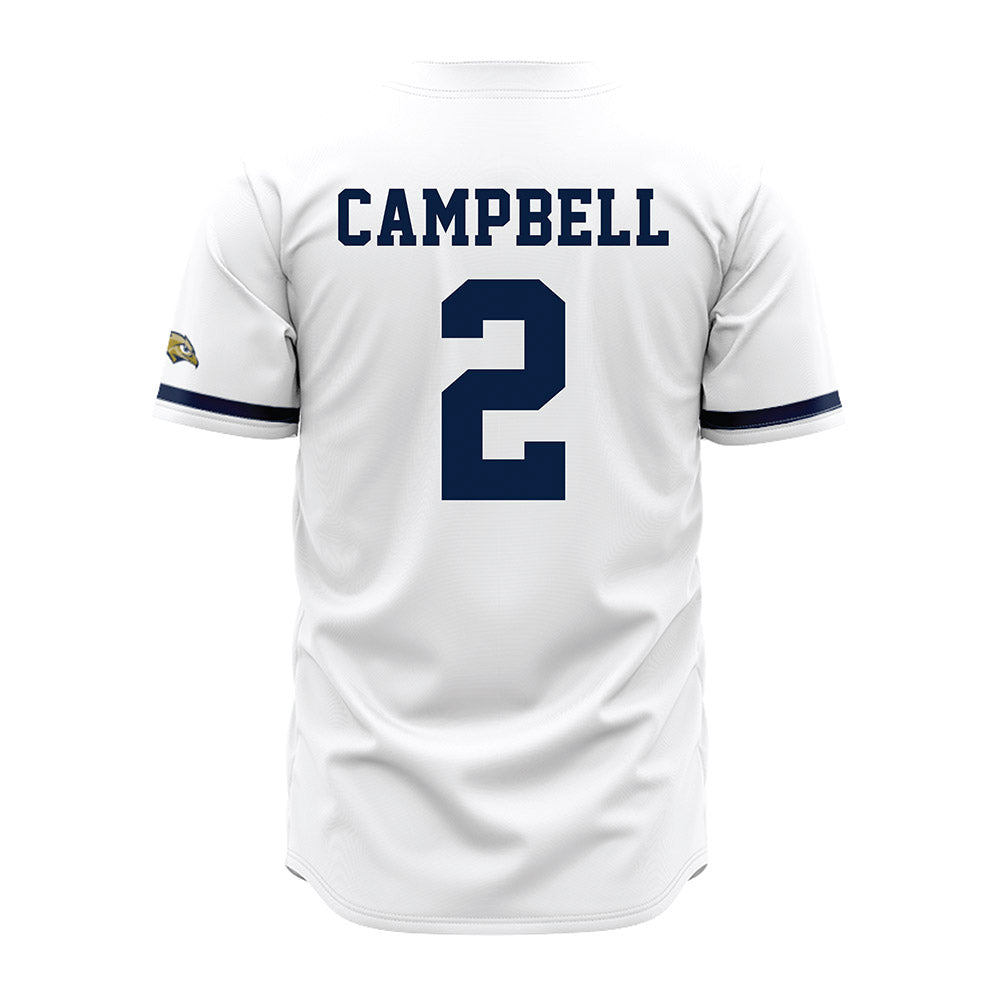 Oral Roberts - NCAA Baseball : Keaton Campbell - White Jersey-1