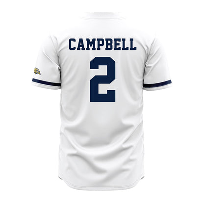 Oral Roberts - NCAA Baseball : Keaton Campbell - White Jersey-1