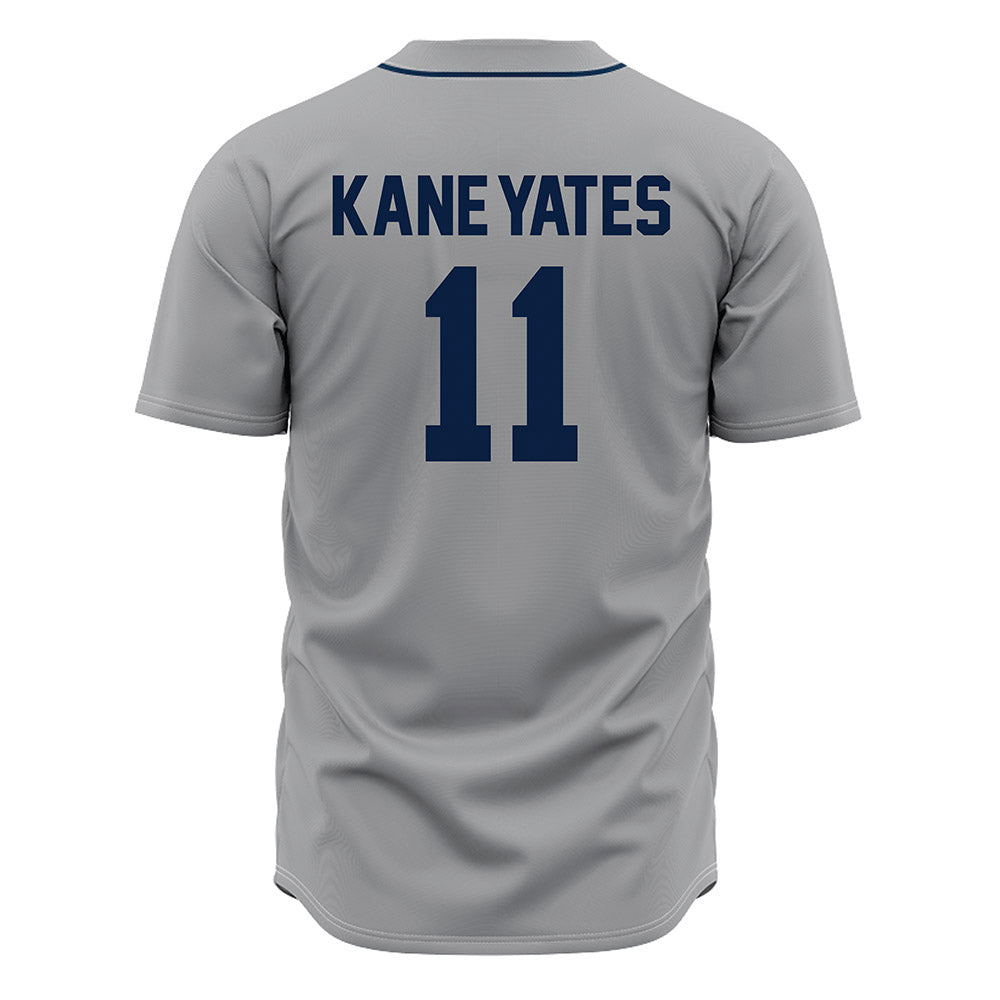 Oral Roberts - NCAA Baseball : Wailele Kane-Yates - Grey Jersey