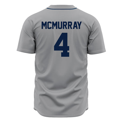 Oral Roberts - NCAA Baseball : Tanner McMurray - Grey Jersey-1