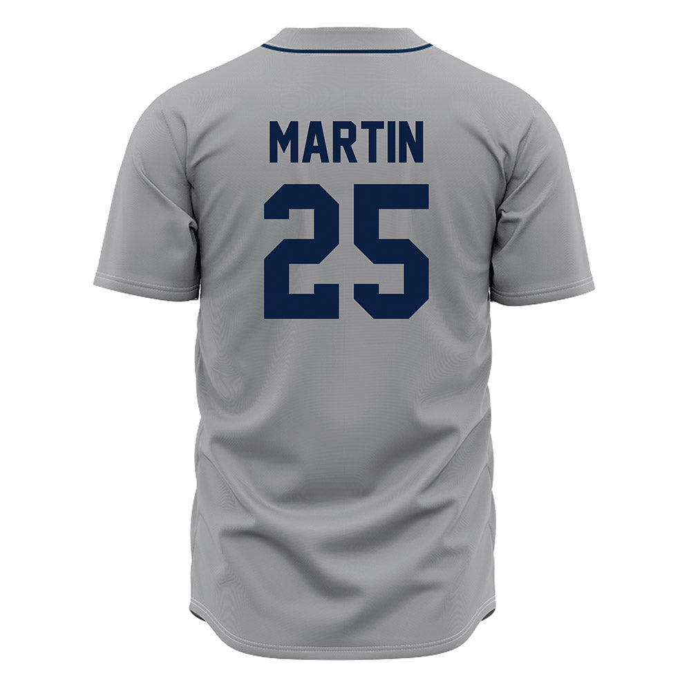 Oral Roberts - NCAA Baseball : Trent Martin - Grey Jersey