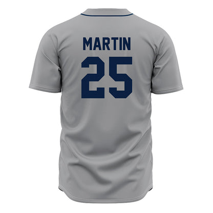 Oral Roberts - NCAA Baseball : Trent Martin - Grey Jersey