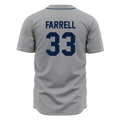 Oral Roberts - NCAA Baseball : Jackson Farrell - Grey Jersey-1