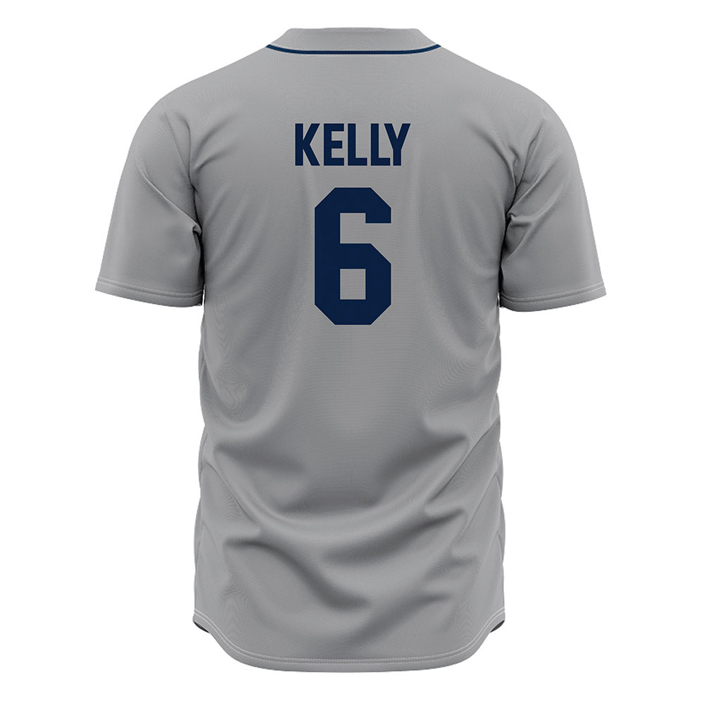 Oral Roberts - NCAA Baseball : Cooper Kelly - Grey Jersey