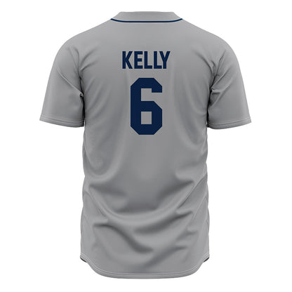 Oral Roberts - NCAA Baseball : Cooper Kelly - Grey Jersey