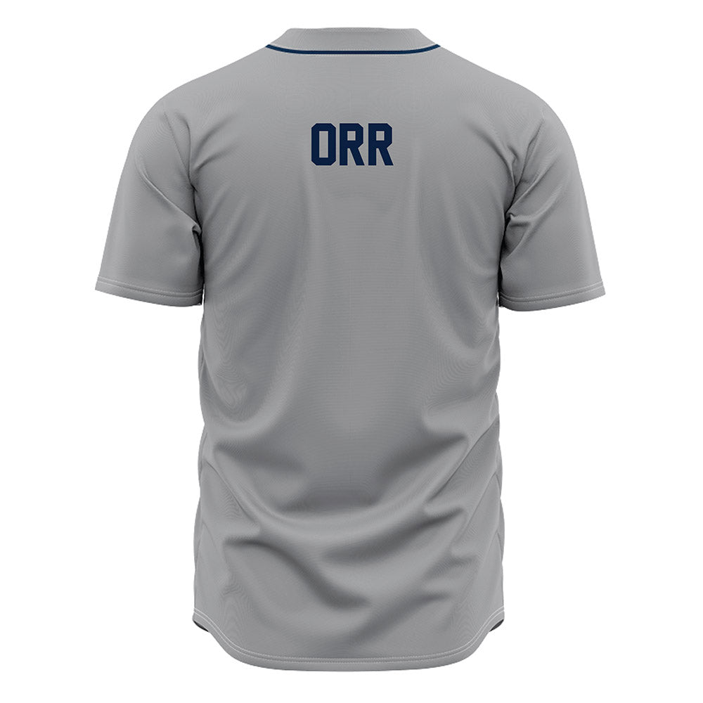 Oral Roberts - NCAA Baseball : Dillon Orr - Grey Jersey-1