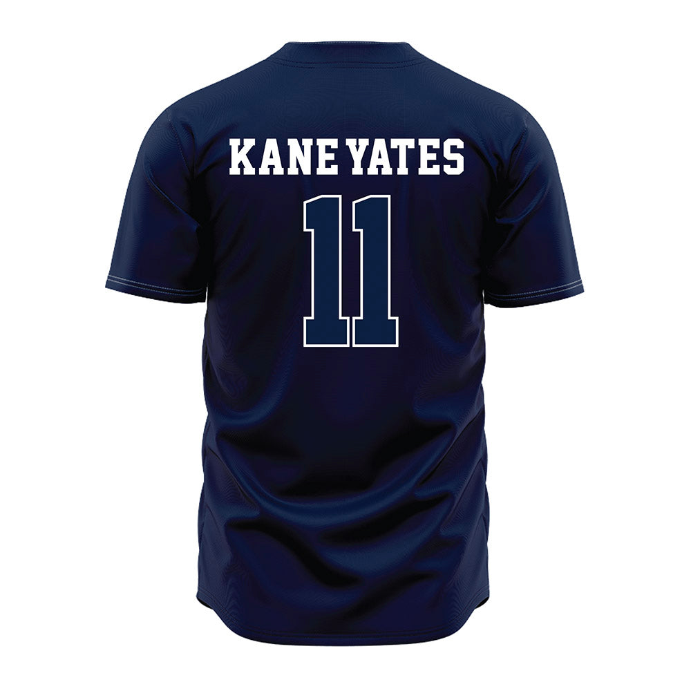 Oral Roberts - NCAA Baseball : Wailele Kane-Yates - Navy Jersey