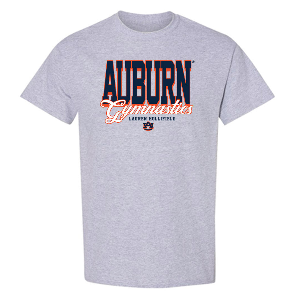 Auburn - NCAA Women's Gymnastics : Lauren Hollifield - Fashion Shersey T-Shirt-0