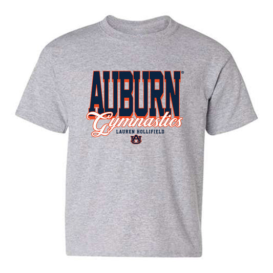 Auburn - NCAA Women's Gymnastics : Lauren Hollifield - Fashion Shersey Youth T-Shirt-0