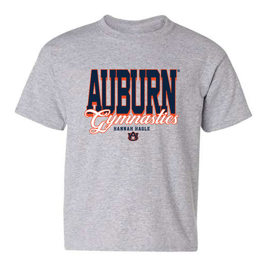 Auburn - NCAA Women's Gymnastics : Hannah Hagle - Fashion Shersey Youth T-Shirt-0