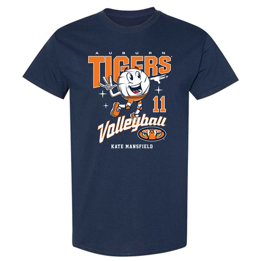 Auburn - NCAA Women's Volleyball : Kate Mansfield - Fashion Shersey T-Shirt-0
