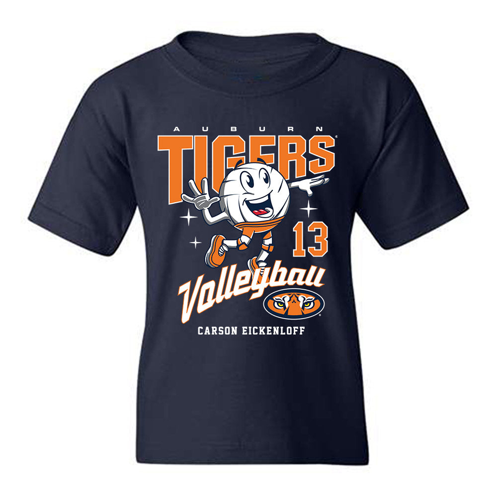 Auburn - NCAA Women's Volleyball : Carson Eickenloff - Fashion Shersey Youth T-Shirt-0