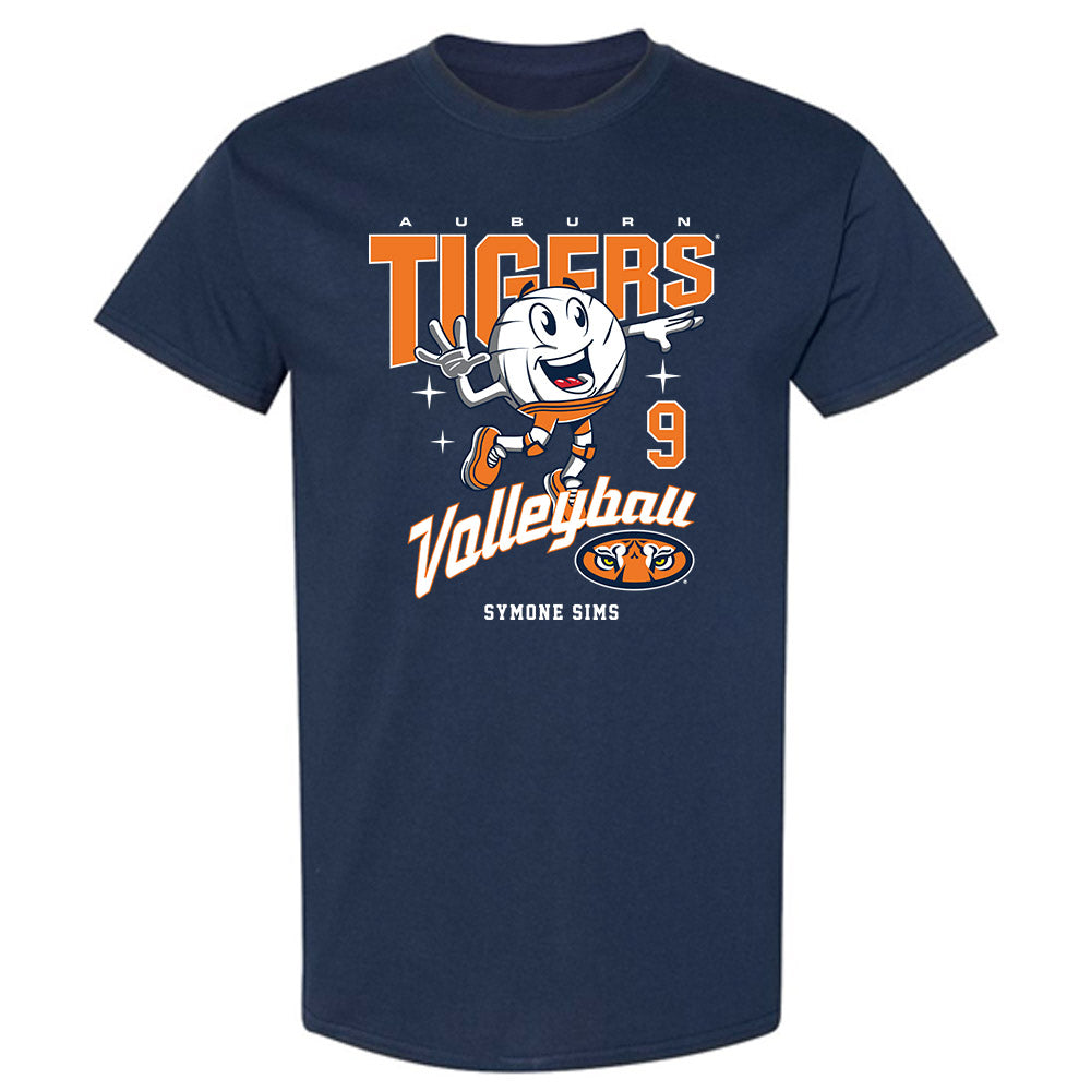Auburn - NCAA Women's Volleyball : Symone Sims - Fashion Shersey T-Shirt-0