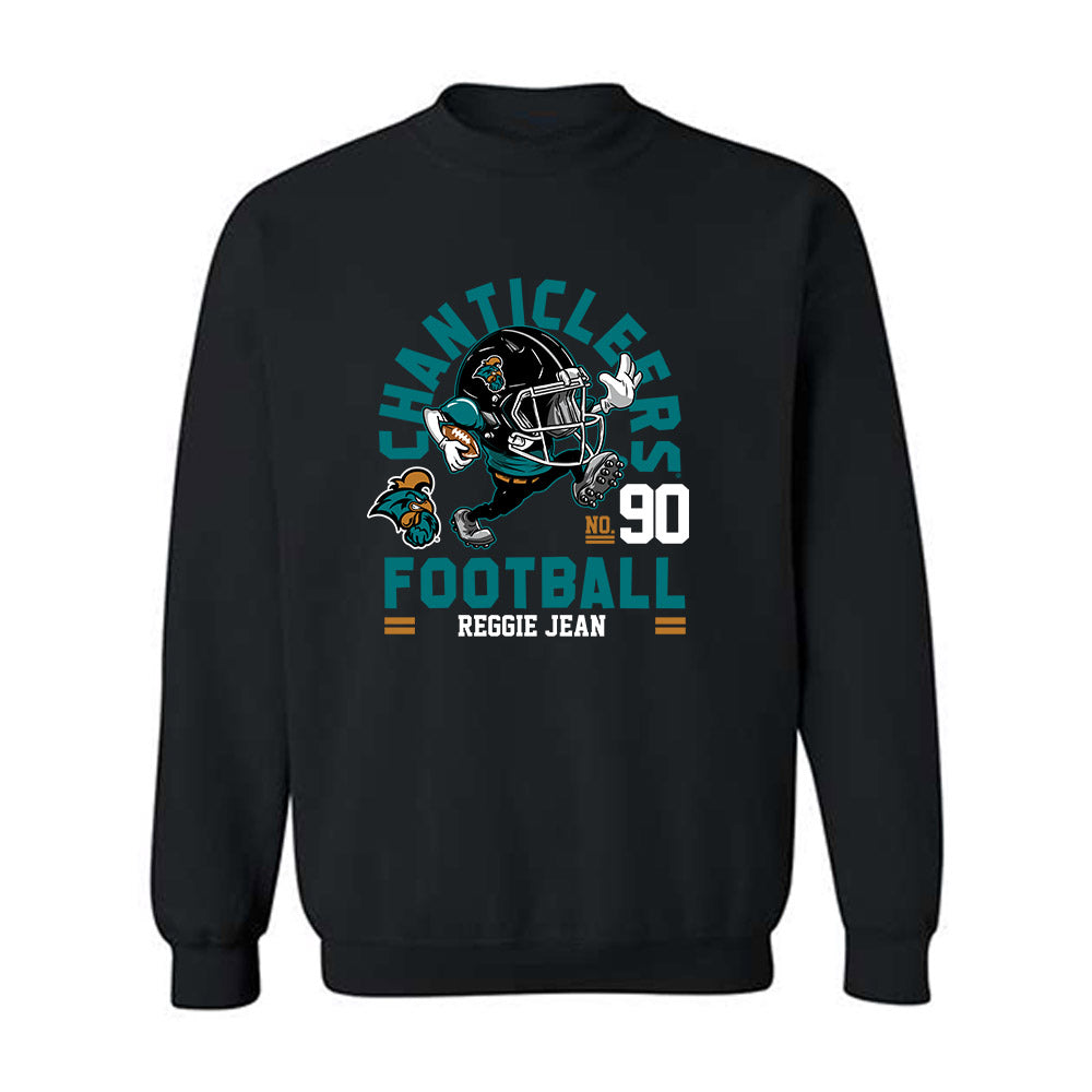 Coastal Carolina - NCAA Football : Reggie Jean - Fashion Shersey Crewneck Sweatshirt-0