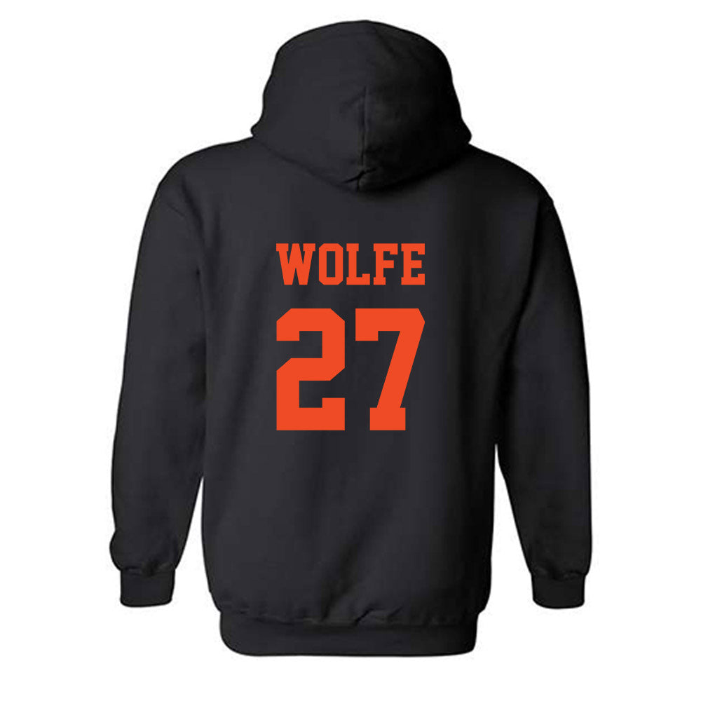 Campbell - NCAA Softball : Kasey Wolfe - Hooded Sweatshirt-1