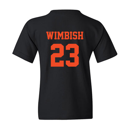 Campbell - NCAA Baseball : Camden Wimbish - Youth T-Shirt-1