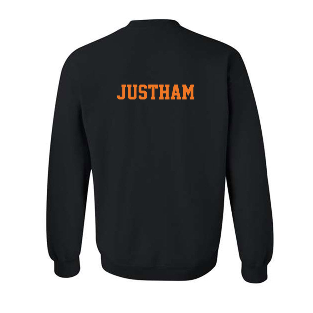 Campbell - NCAA Cheerleading : Addison Justham - Classic Shersey Crewneck Sweatshirt-1