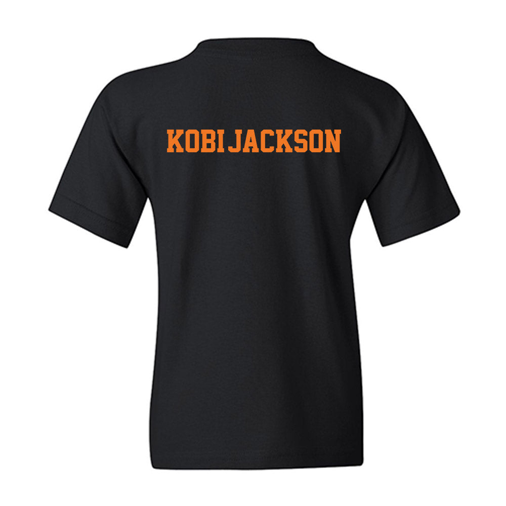 Campbell - NCAA Men's Tennis : Kenji Kobi-Jackson - Youth T-Shirt-1