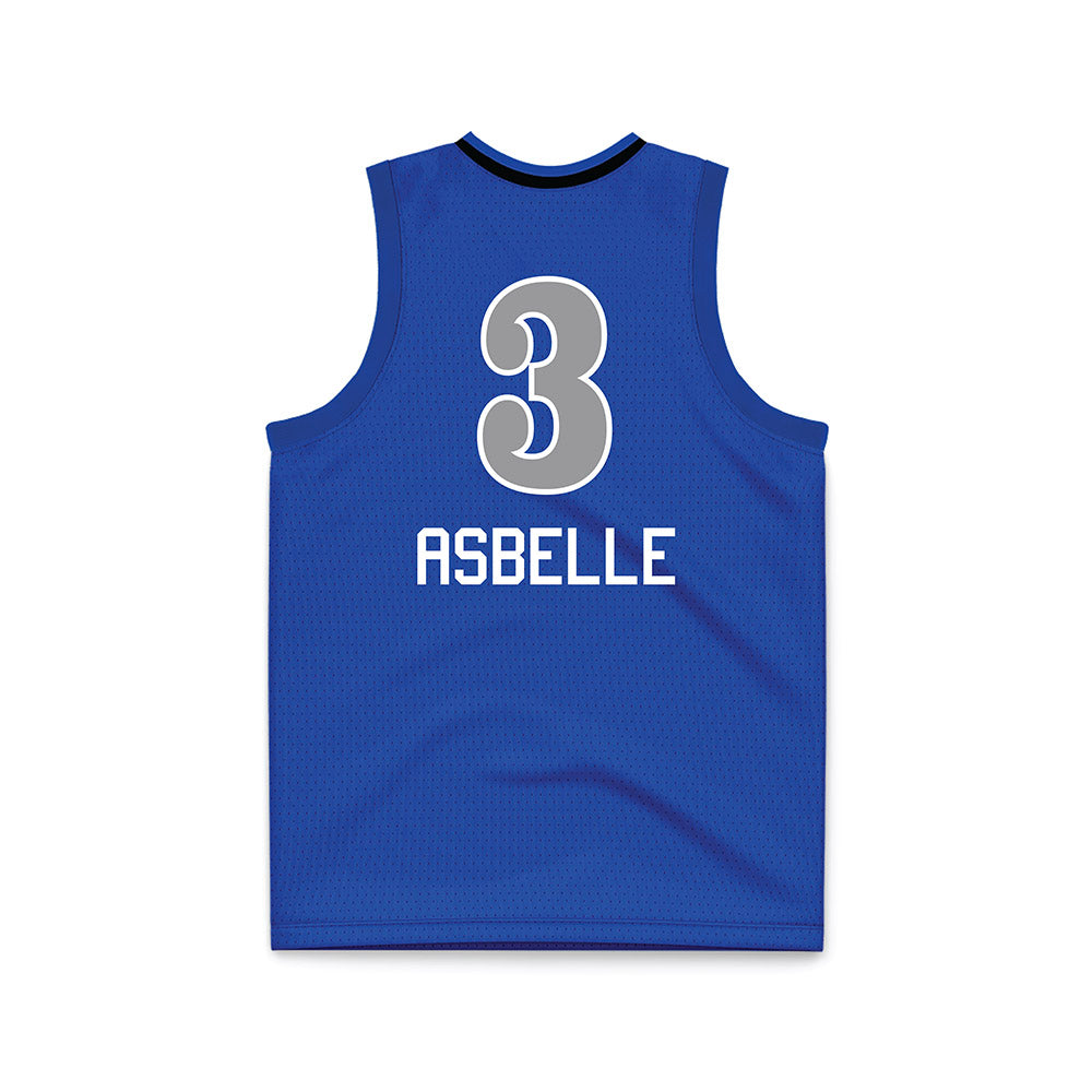 UNC Asheville - NCAA Women's Basketball : Niyonna Asbelle - Royal Basketball Jersey-1