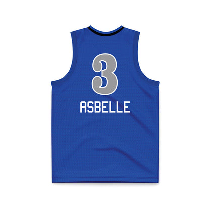 UNC Asheville - NCAA Women's Basketball : Niyonna Asbelle - Royal Basketball Jersey-1