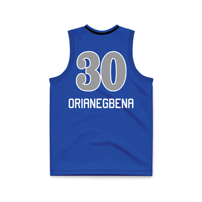 UNC Asheville - NCAA Women's Basketball : Deborah Orianegbena - Royal Basketball Jersey-1