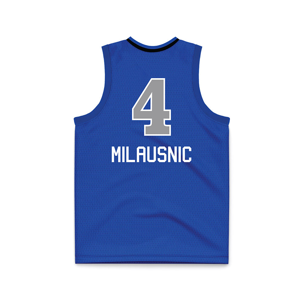 UNC Asheville - NCAA Women's Basketball : Riley Milausnic - Royal Basketball Jersey-1