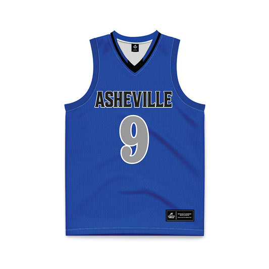 UNC Asheville - NCAA Women's Basketball : Dyanna Maxey - Royal Basketball Jersey-0