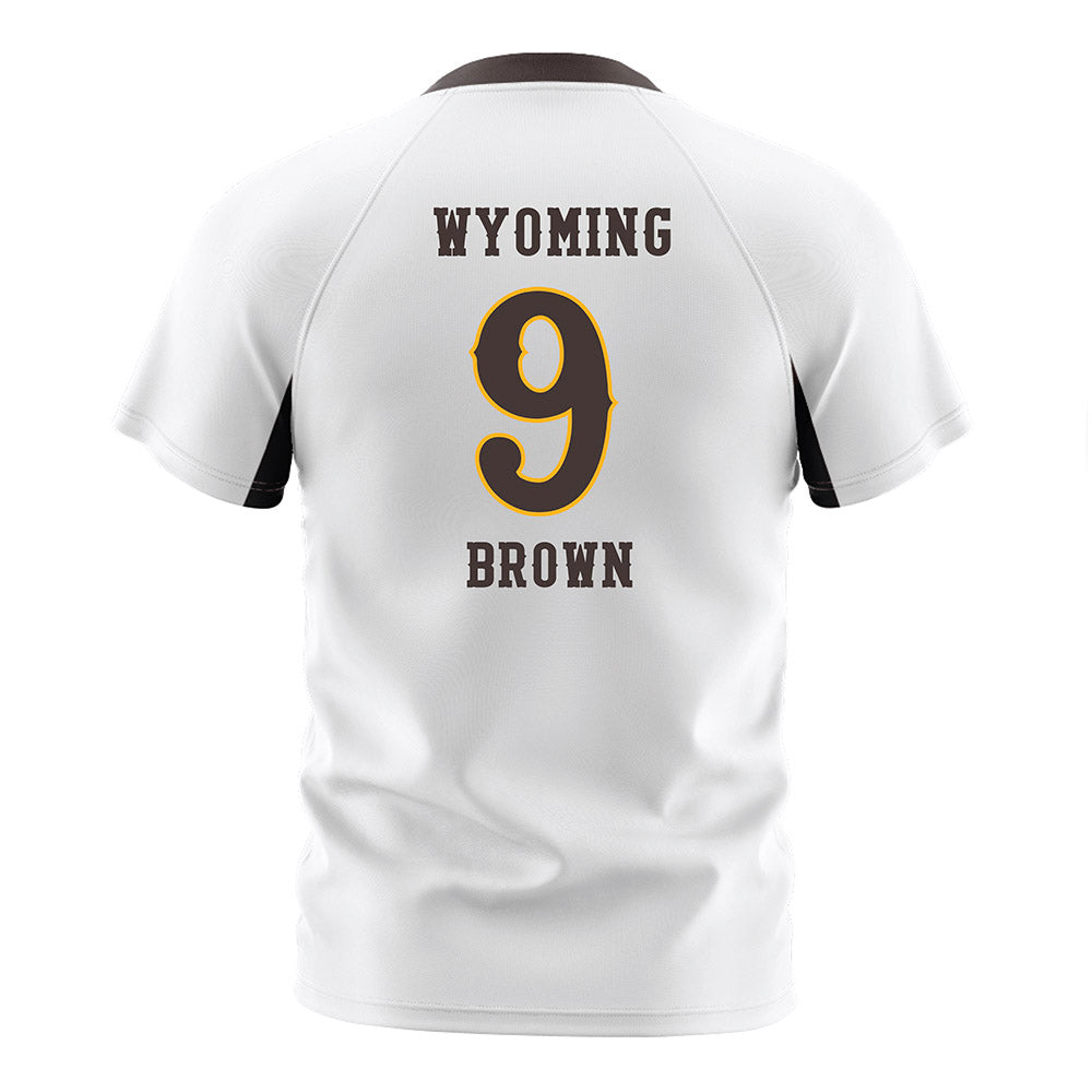 Wyoming - NCAA Women's Soccer : Brooke Brown - Soccer Jersey-1
