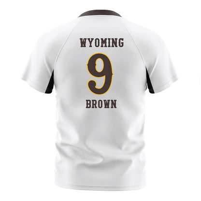 Wyoming - NCAA Women's Soccer : Brooke Brown - Soccer Jersey-1