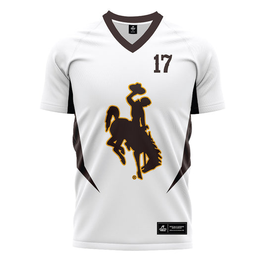 Wyoming - NCAA Women's Soccer : Isabel Vasco - Soccer Jersey-0