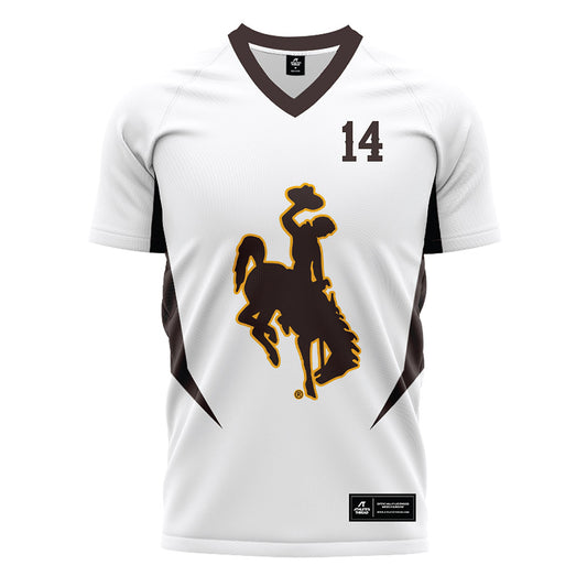 Wyoming - NCAA Women's Soccer : Alyssa Glover - Soccer Jersey-0