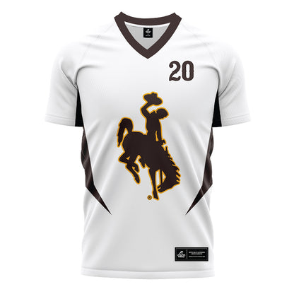 Wyoming - NCAA Women's Soccer : Lauren Westwood - Soccer Jersey-0