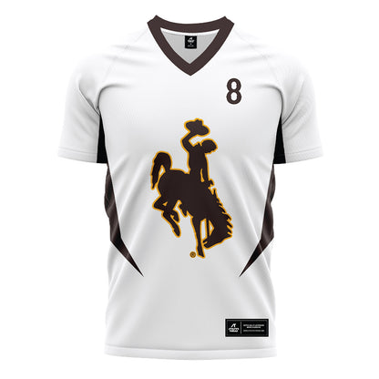 Wyoming - NCAA Women's Soccer : hadley linder - Soccer Jersey-0