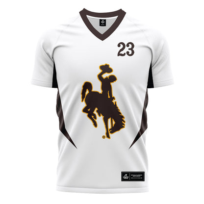 Wyoming - NCAA Women's Soccer : Reese Gould - Soccer Jersey-0