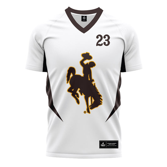 Wyoming - NCAA Women's Soccer : Reese Gould - Soccer Jersey-0