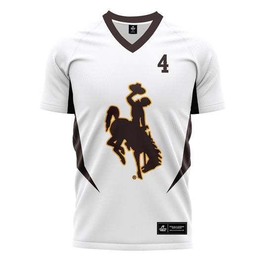 Wyoming - NCAA Women's Soccer : Madeleine Burr - Soccer Jersey-0