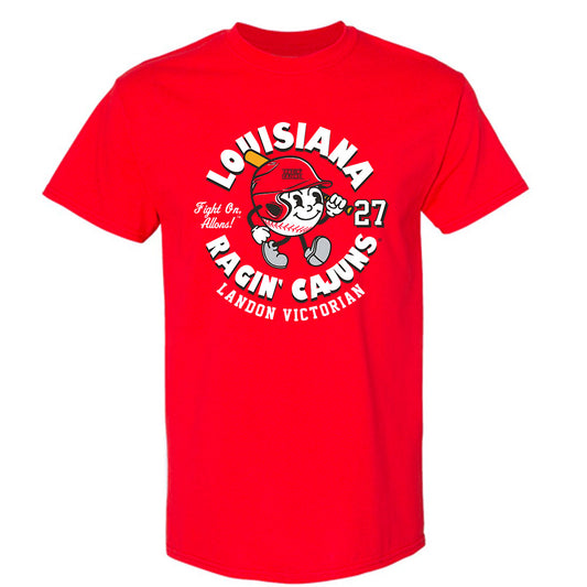 Louisiana - NCAA Baseball : Landon Victorian - Fashion Shersey T-Shirt-0