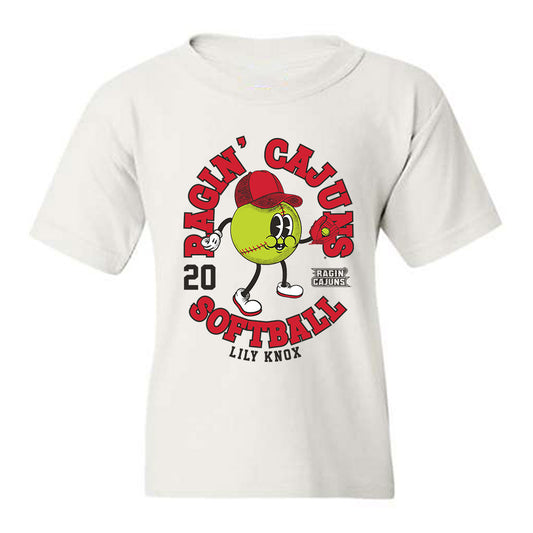 Louisiana - NCAA Softball : Lily Knox - Fashion Shersey Youth T-Shirt-0